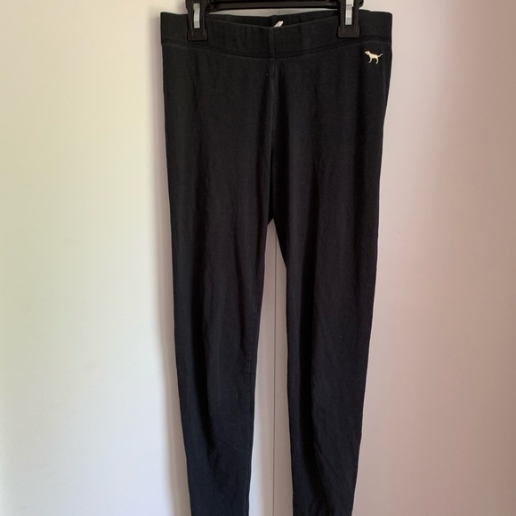 Pink black leggings in size small - Picture 2 of 2